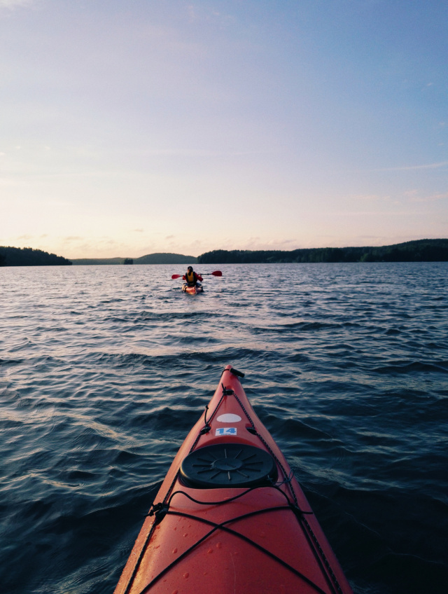 Mika korhonen Kayaking unsplash