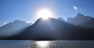 Brilliant sunshine Laspur Trek