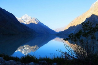 Lake view Laspur Trek