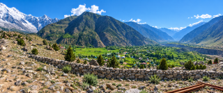 Tarishing village the starting point of the trek for Nanga Parbat Base