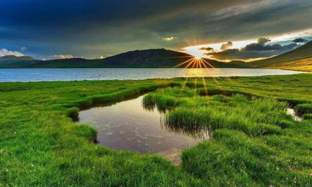 Sunset Chitral Valley Shams Uddin