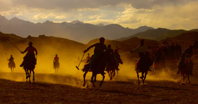 Mountain polo Chitral Valley Gael Metroz