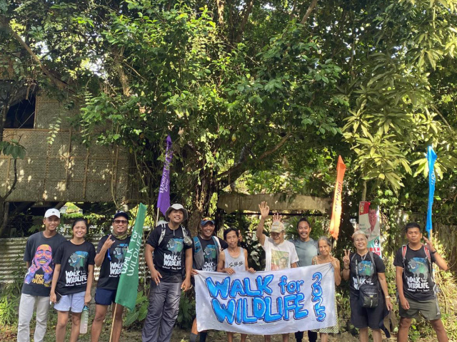 12 With the community at Pagatpat Mangrove Park