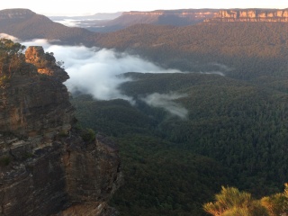 Blue Mountains Cloud and Sunlight