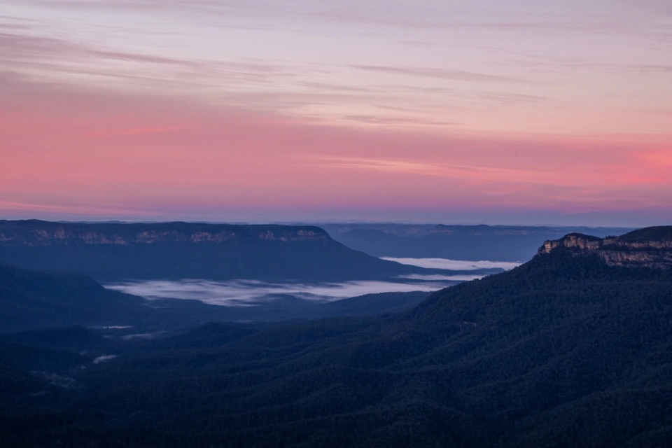Blue Mountains sunrise by Tilde Bergstrom