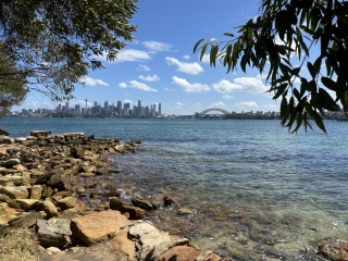 Foreshore view to Sydney Phill Pullinger