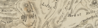 Extract from Hellyer 1828 Map