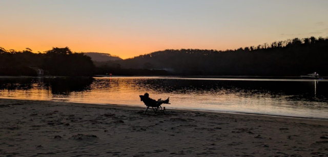 Recherche Bay sunset Helen Cushing