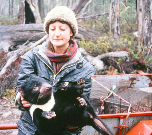 Young Sally with devil