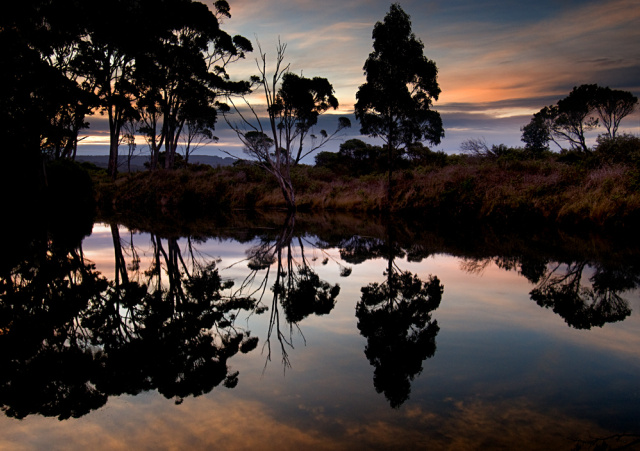 Captain Cook Creek Bruny Island Warwick Berry
