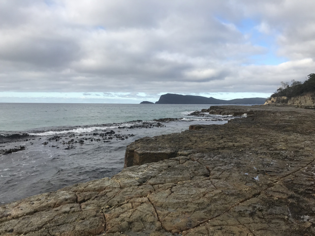 Bligh Rocks view to Fluted Cape