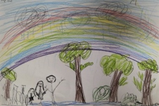 Bruny Island Kids drawings