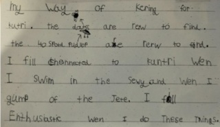 Bruny caring kids