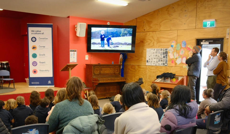Bruny kids film premiere