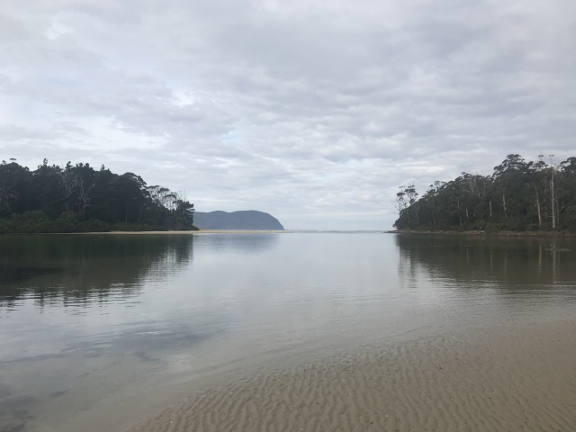 Cloudy Bay Lagoon Reflections