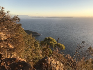 Fluted Cape view to kunanyi