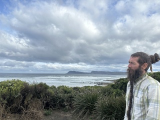 James Bunker at Cloudy Bay