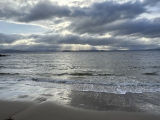 Light through Clouds Bruny