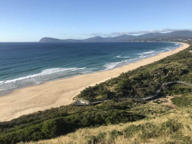 Neck Beach from Truganini Lookout