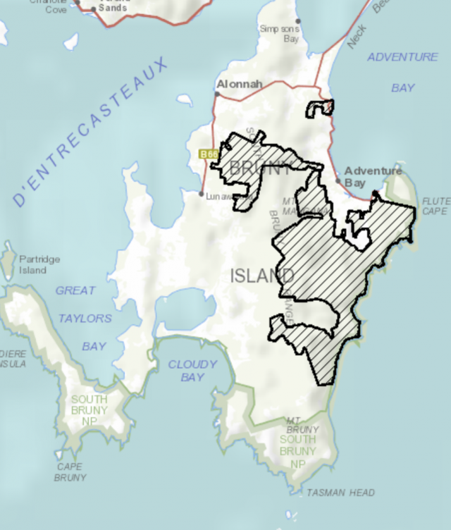 Bruny Island forests at risk