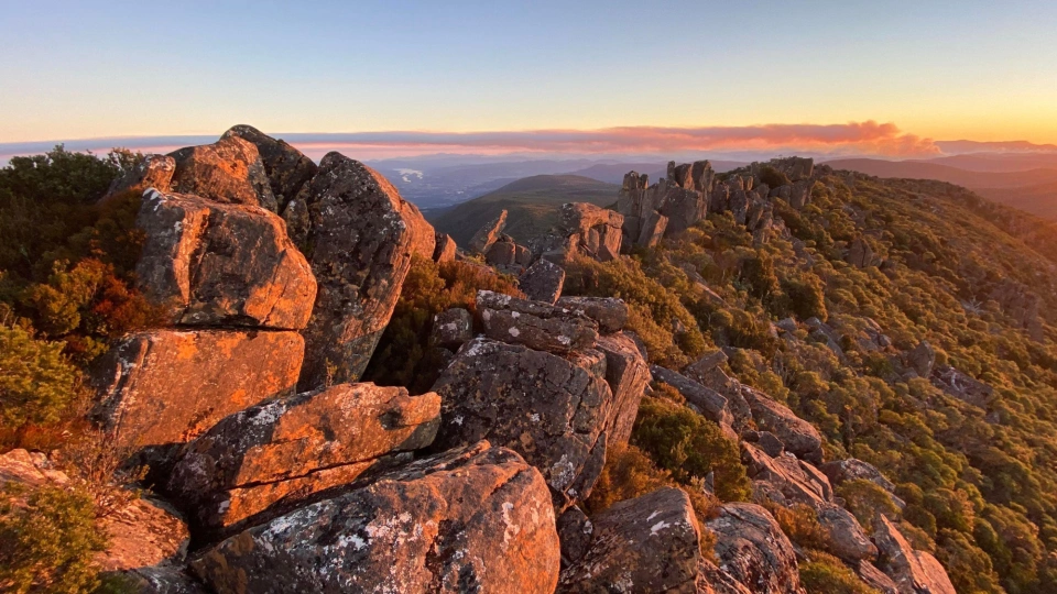 Trestle mtn sunset 2 Adrian Bol