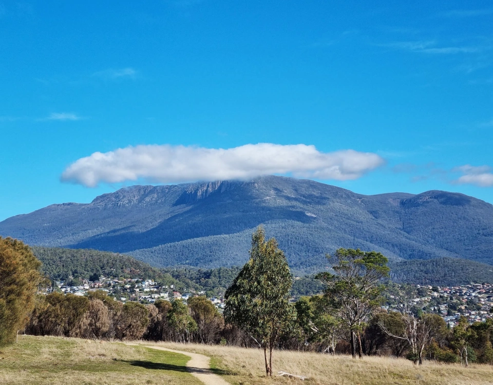 Cloud on Kunanyi Tilde Bergstrom