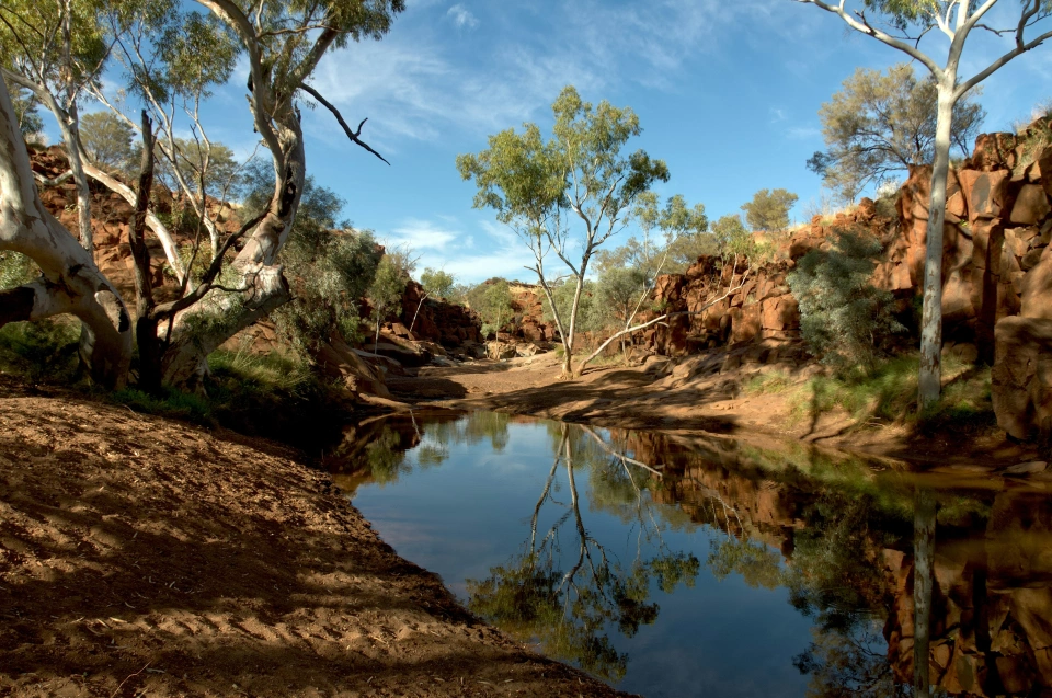 Weeli Wolli Creek a billabong in Western Australia By Rene Riegal unsplash