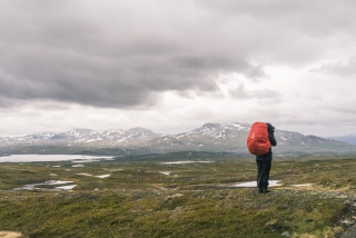 Tilde Bergstrom Sweden hiking 08233