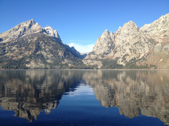 Grand Tetons Reflection Jenny Lake
