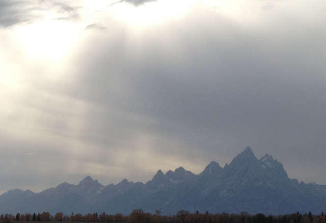 Sunset Grand Tetons