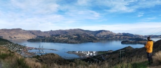 View of Banks Peninsula Helen Cushing
