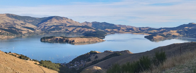 Banks Peninsula from the Summit Rd Helen Cushing