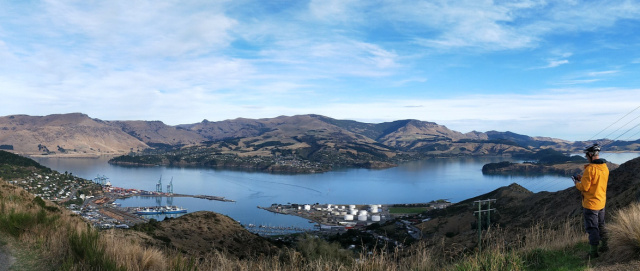 View of Banks Peninsula Helen Cushing