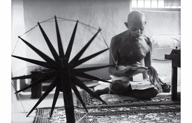 Ghandi and the Spinning Wheel Margaret Bourke White