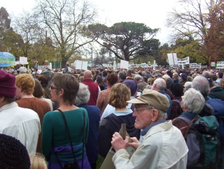 Forests protest Tasmania
