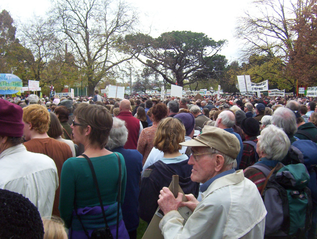 Forests protest Tasmania