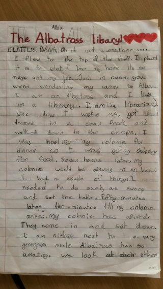 Alba Beaton age 8 one
