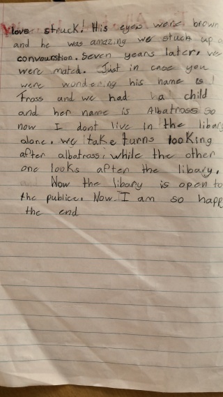 Alba Beaton age 8 two