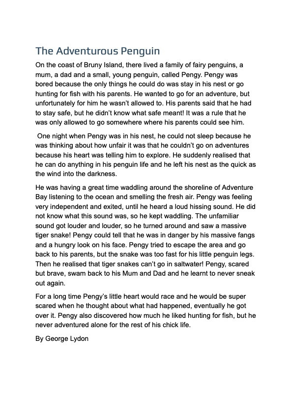 20 The Adventurous Penguin George Lydon 8 docx