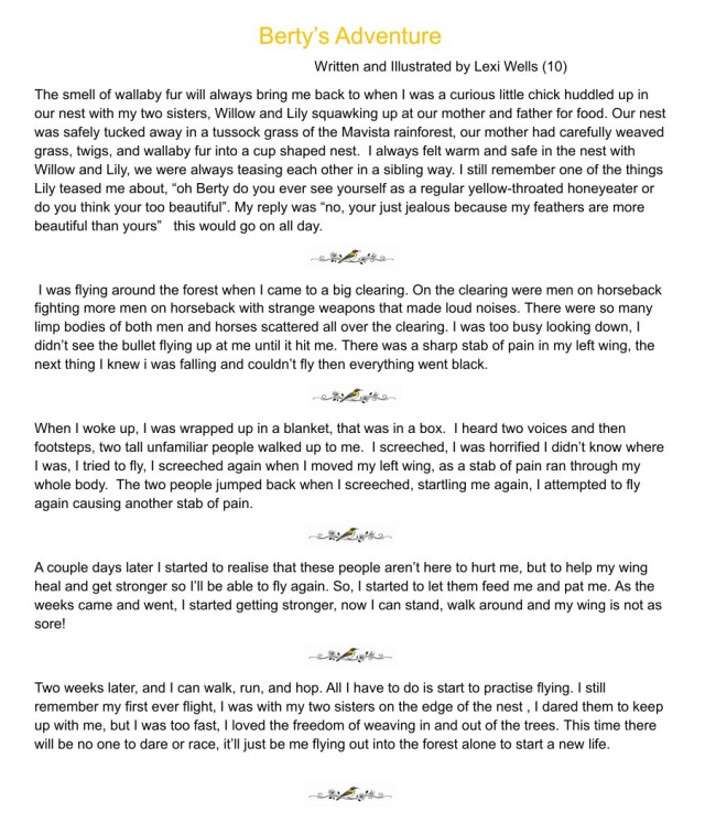 Bertys adventure by Lexi Wells