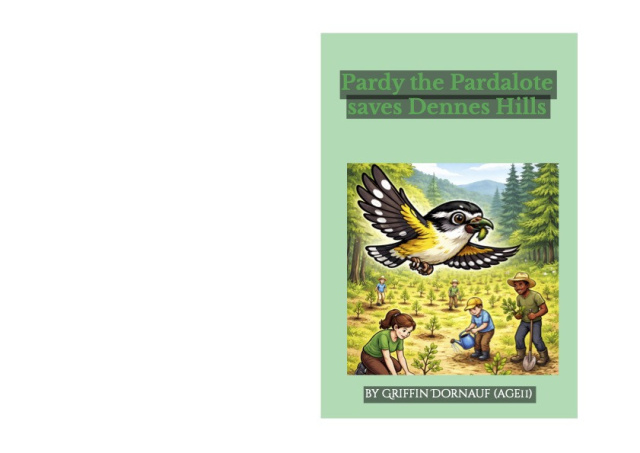 Pardy the Pardalote saves Dennes Hills 1