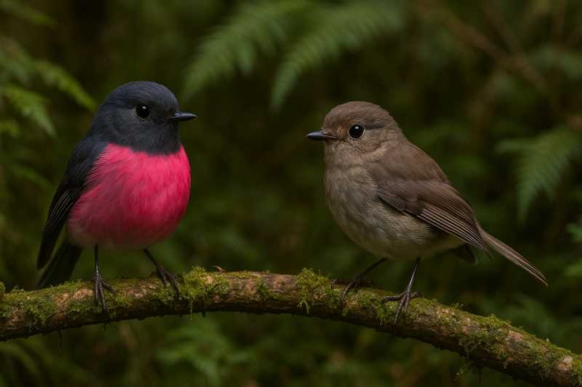 Simplybirding Pink Robin
