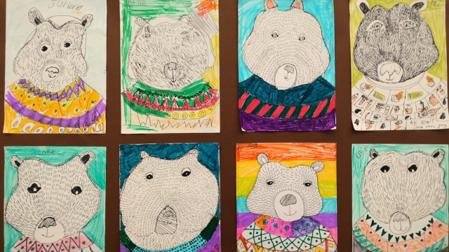 Wombats in woolly jumpers 1