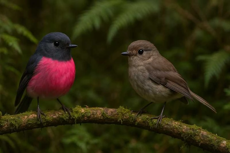 Simplybirding Pink Robin
